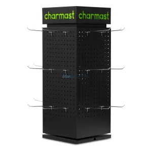 Charmast 4 oldalú állvány - fekete