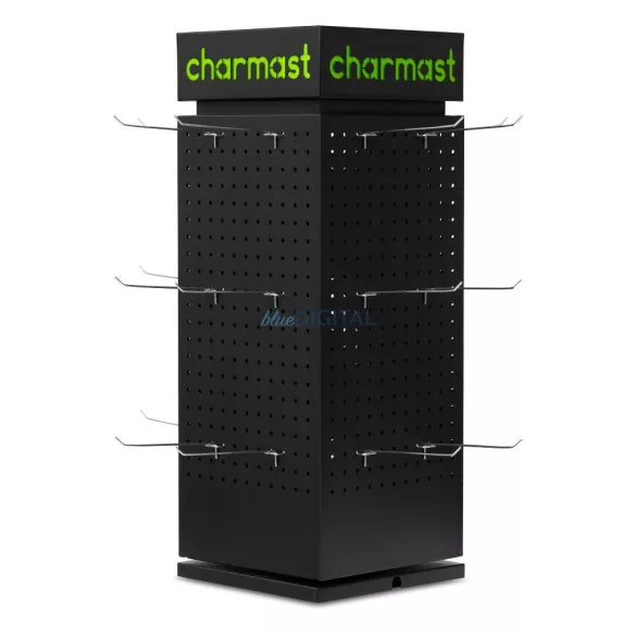 Charmast 4 oldalú állvány - fekete