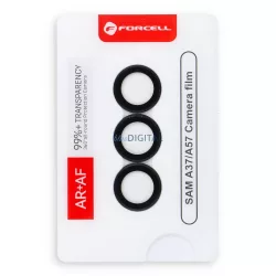 Camera glass to Samsung A37 Forcell Premium black