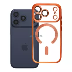   Tok iPhone 18 Pro / 17 Pro Electro-hoz Mag Hátlap MagSafe-kompatibilis narancssárga