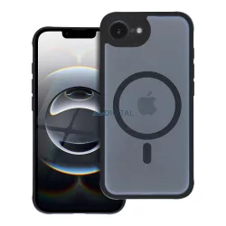   Tok Xiaomi Redmi Note 17 Pro 5G-hez Full Matte Mag Hátlap MagSafe-kompatibilis fekete