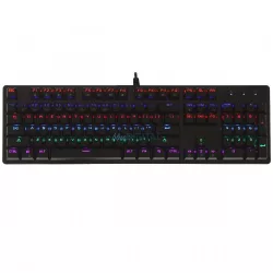   ART AK-51 vezetékes mechanikus billentyűzet USB-A QWERTY LED - fekete