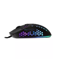   Az optikai vezeték nélküli egér 6400 dpi USB RGB AM-99 ultra könnyű
