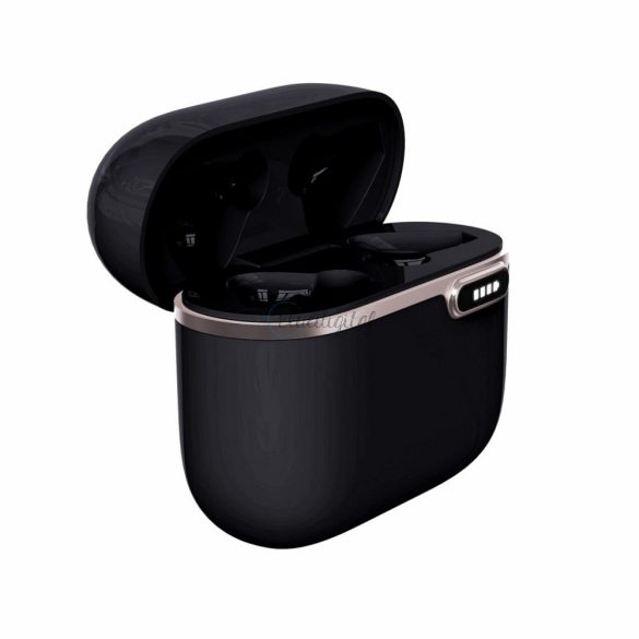Bluetooth fülhallgató TWS ART AP-TW-B3 mikrofonnal a type-c fekete