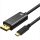 Type-C kábel male és DisplayPort 1.4 male 8K 60Hz ART oemC5-2 1,8m