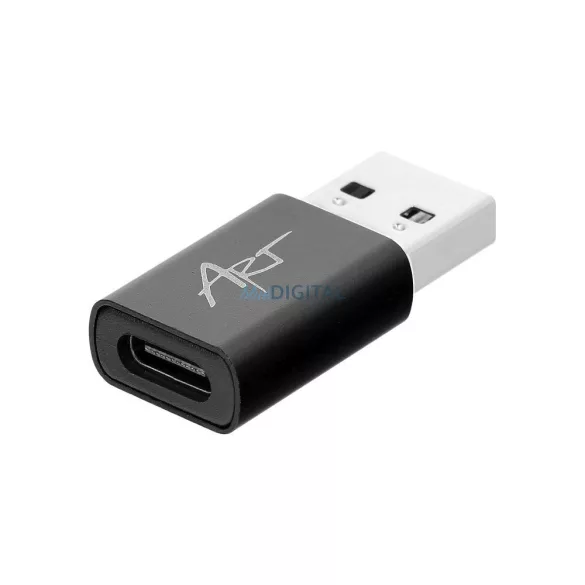 Adapter USB A 3.0 to USB C ART C12 OTG black