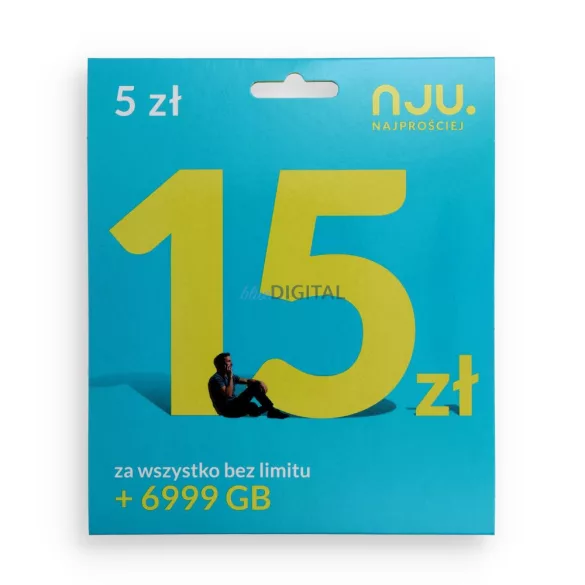 Nju Mobile SIM kezdőkártya 5