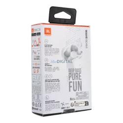   JBL IP54 IPX2 Wave Beam vezeték nélküli fülhallgató, fehér