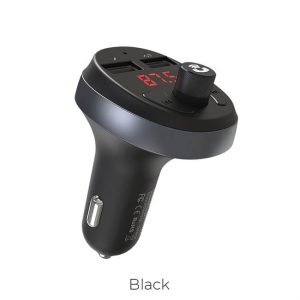 HOCO autós töltő + FM transmitter Bluetooth E41