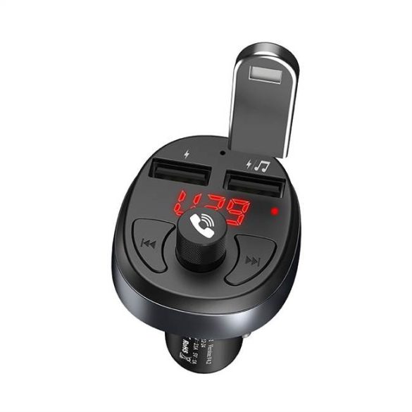 HOCO autós töltő + FM transmitter Bluetooth E41