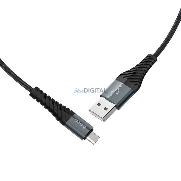 Hoco X38 COOL USB-A - microUSB kábel 1m - fekete