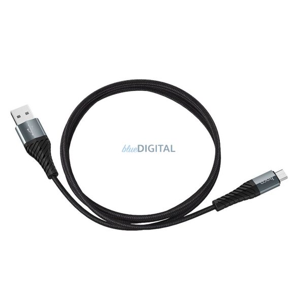 Hoco X38 COOL USB-A - microUSB kábel 1m - fekete