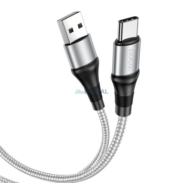 HOCO kábel USB A do C típus 3A Excellent X50 1m szürke