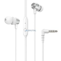   Hoco M79 Cresta vezetékes fülhallgató mikrofonnal - fehér