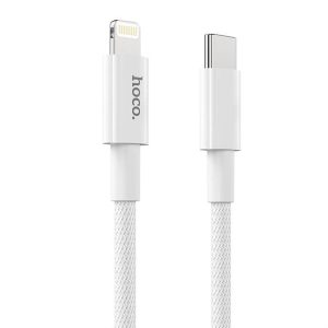 HOCO kábel Type-c iPhone Lightning 8 pin csatlakozóval - Power Delivery gyorstöltő PD20W X56 fehér