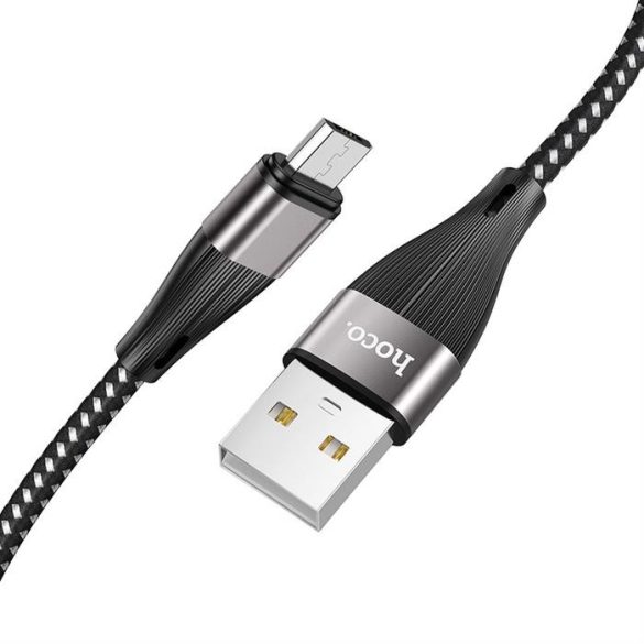 HOCO kábel Micro USB 2,4a áldás x57 1 méter fekete