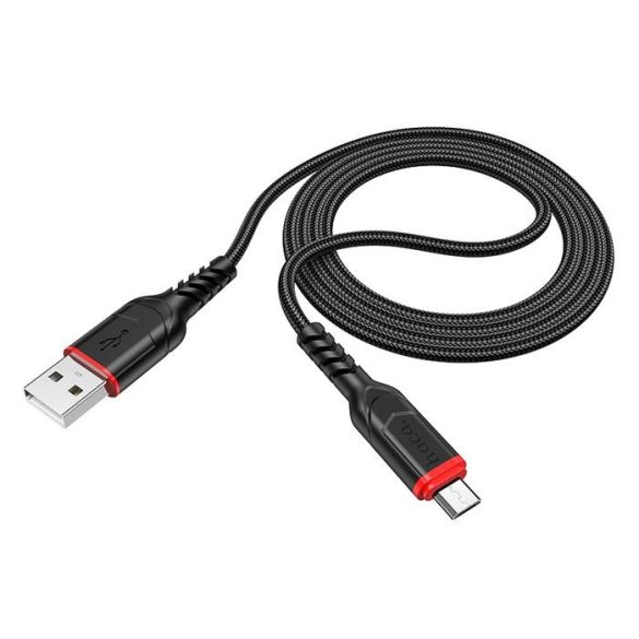 HOCO kábel Micro USB 2,4a Victory x59 1 méter fekete