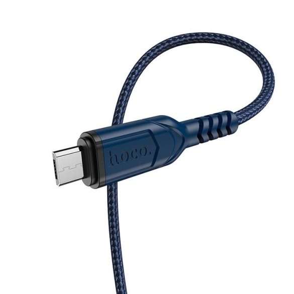 HOCO kábel Micro USB 2,4a Victory x59 1 méter kék