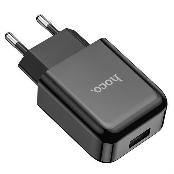 HOCO hálózati töltő USB 2A N2 VIGOR fekete