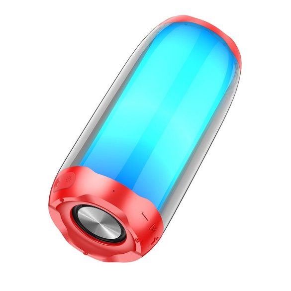 HOCO hangszóró bluetooth HC8 Pulzáló színes LED sport piros