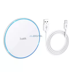 Hoco CW6 Pro vezeték nélküli töltő 15W 2A - fehér