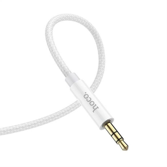 HOCO kábel 3,5 mm -es audio a Jack 3,5mm UPA19 1M ezüst