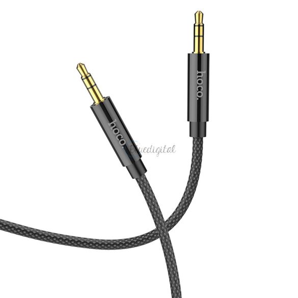 HOCO kábel 3,5 mm -es audio a Jack 3,5mm UPA19 2M fekete