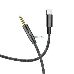 HOCO kábel AUX Audio Jack 3,5mm Type-Cra UPA19 1m fekete