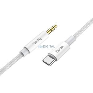 HOCO kábel AUX Audio Jack 3,5mm Type-Cra UPA19 1m ezüst