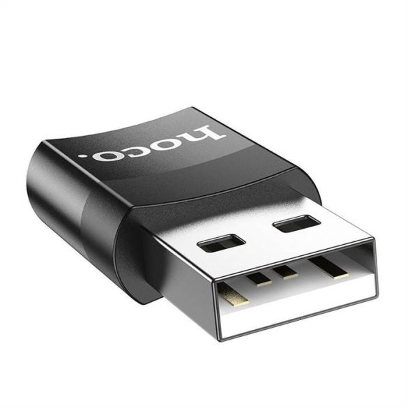 HOCO adapter OTG az USB A -ból (nő) a C UA17 fekete típusig