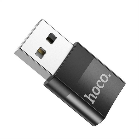 HOCO adapter OTG az USB A -ból (nő) a C UA17 fekete típusig