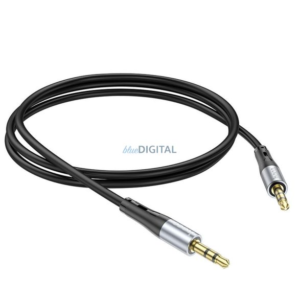 HOCO UPA22 AUX kábel 3.5mm jack (apa) - 3.5mm jack (apa) 1m - fekete