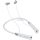 Hoco ES62 TWS bluetooth vezeték nélküli fülhallgató nyakpánttal - világosszürke Hoco ES62 TWS bluetooth vezeték nélküli fülhallgató nyakpánttal - világosszürke