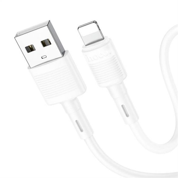 HOCO kábel USB iPhone Lightning 8-pin 2,4A Victory X83 1m fehér