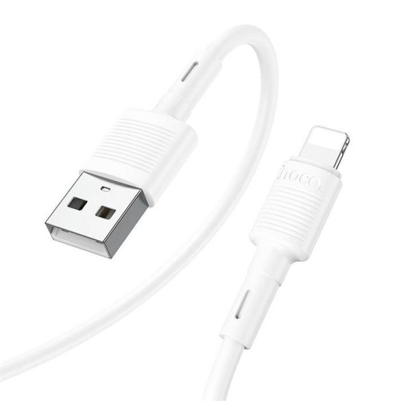 HOCO kábel USB iPhone Lightning 8-pin 2,4A Victory X83 1m fehér