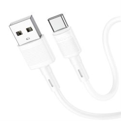 HOCO kábel USB C típusra C 3A Victory X83 1m fehér