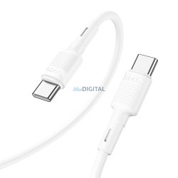   HOCO kábel type-c Power Delivery PD60W 3A Victory X83 1m fehér