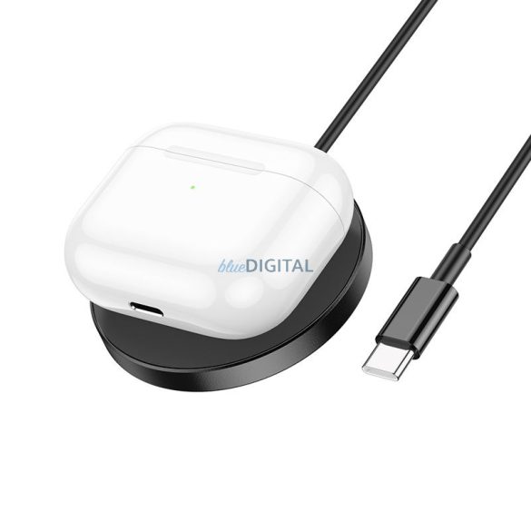 HOCO vezeték nélküli töltő 3in1 15W támogatás MagSafe töltés Delight CW41 fekete