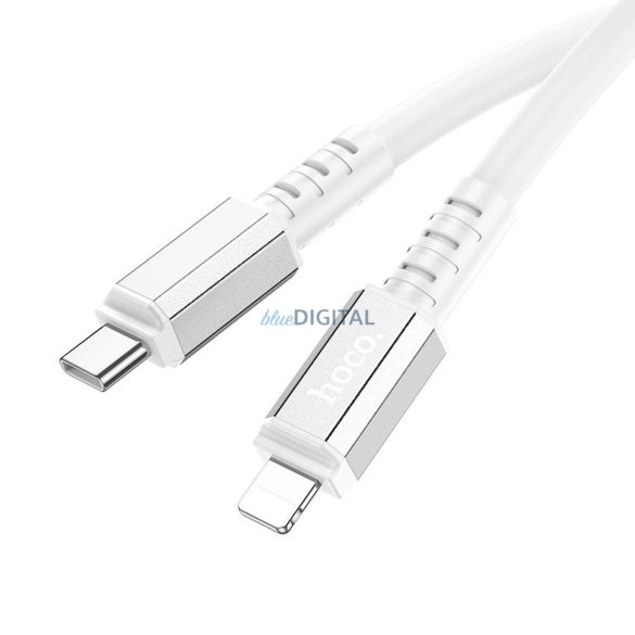 HOCO kábel Type-C kábel iPhone Lightning 8-pin PD 20W erősség X85 1m fehér