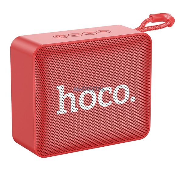 HOCO vezeték nélküli hangszóró Gold Brick Sports BS51 piros