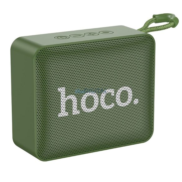 HOCO vezeték nélküli hangszóró Gold Brick Sports BS51 hadsereg zöld