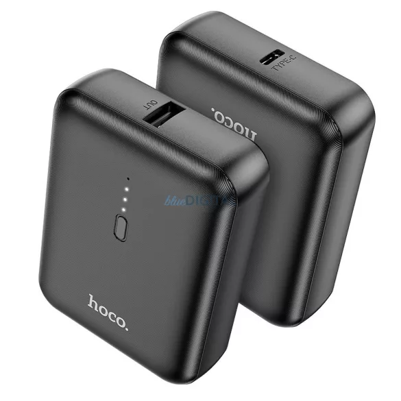 Hoco J96 powerbank 5000mAh 2A fekete - fekete