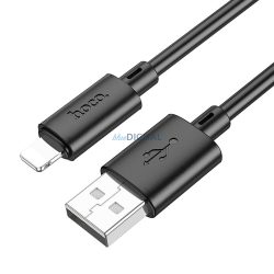   HOCO kábel USB - iPhone Lightning 8-pin 2,4A Gratified X88 fekete