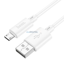   HOCO kábel USB - iPhone Lightning 8-pin 2,4A Gratified X88 fehér
