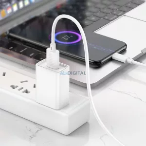 HOCO kábel USB-Micro 2,4A Gratified X88 fehér