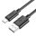 HOCO kábel USB-Type-C 3A Gratified X88 fekete