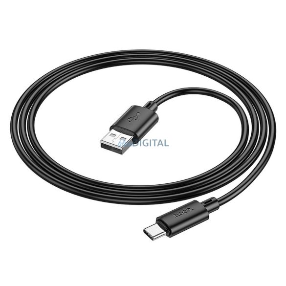 HOCO kábel USB-Type-C 3A Gratified X88 fekete