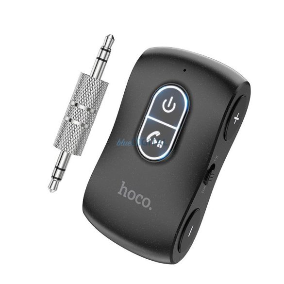 HOCO autós töltő FM bluetooth AUX E73 Pro Journey fekete