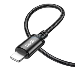 Hoco X89 USB-A - Lightning kábel 2.4A 100cm - fekete