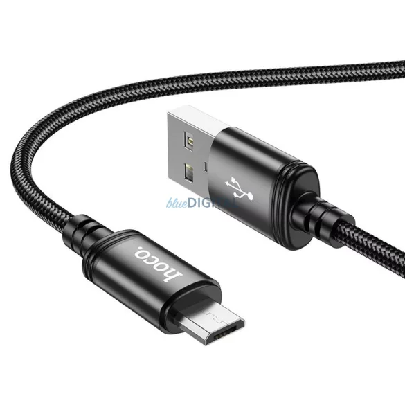 HOCO kábel USB-A - Micro USB 2,4A X89 1 m fekete